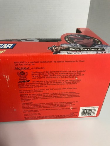 Vintage NIB Tonka Winner's Circle NASCAR Dale Earnhardt Racing Thunder RC Car - Picture 10 of 11