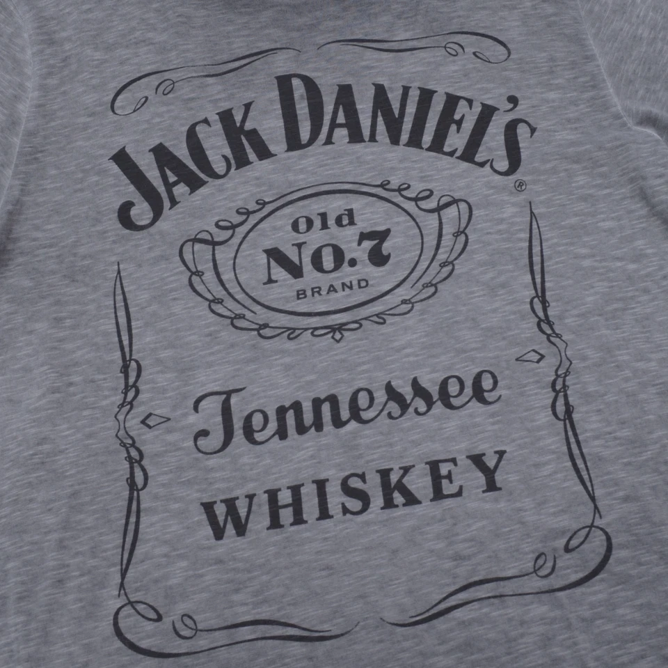 Camiseta Avant Garde × Estilo Y2K Merch Jack Daniels × Camiseta Rara Logo Grande Talla XL Foto 4 de 4