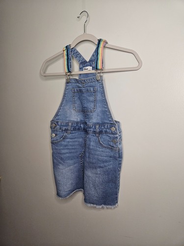 Epic Threads Denim Short Overalls Kids - Picture 2 of 7
