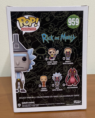 Funko Pop Animation #959 Rick with Funnel Hat Rick & Morty