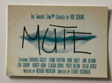 2020 Twilight Zone Archives #J128 MUTE