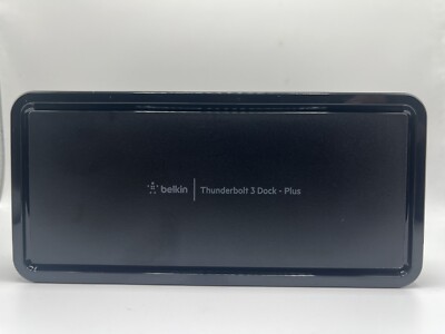 Belkin Thunderbolt 3 Dock Plus w/ AC Adapter - No Thunderbolt Cable