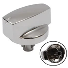 BELLING Oven Knob Switch Cooker Function Control Silver Chrome 444445412 GENUINE
