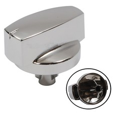 BELLING Oven Knob Switch Cooker Function Control Silver Chrome 444445412 GENUINE