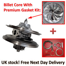 Bmw 5 Series E60 E61 530d M57N2 Turbocharger Upgrade Cartridge + Premium Gaskets