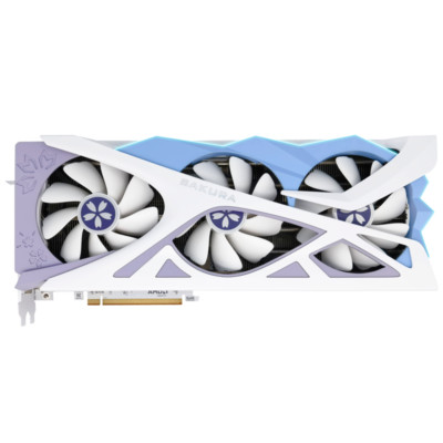 Yeston RX9070XT-16GD6 Sakura Eyebrow Marry OC Graphics Card