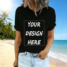 Personalized Custom Print Your Logo Photo On T Shirt As Photo Custom Made S 3XL