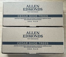 New Allen Edmonds Men's Combination Cedar Shoe Tree, LARGE. 2 Pack/4 Pack