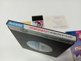 BUBBLEGUM CRASH PC Engine Hu CARD Japan Import Free shipping FedEx DHL Tested