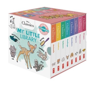 Disney Classics: My Little 8-Book Library Cube [Board Book] | eBay