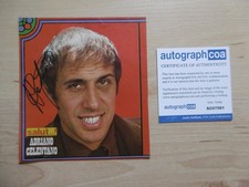 Adriano Celentano Autogramm signed 13x14 cm Magazinbild ACOA