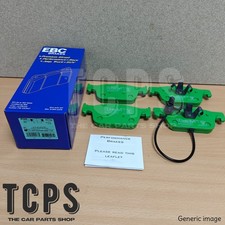 FITS AUDI A6 2.0 TDI MK4 EBC GREEN STUFF FRONT BRAKE PADS NEW WITH SENSOR