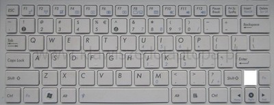 AS51 Key for keyboard Asus EEE PC 1005PX Seashell X101H X101CH 1005PE 1015PE    