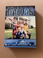 DALLAS : THE COMPLETE FIRST AND SECOND SEASON Very Good USED DVD 5-DISC SET