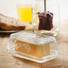Kilner Glass Butter Dish And Lid