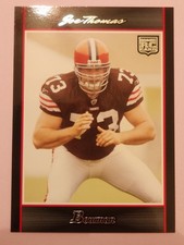 Joe Thomas Rookie Card 2007 Bowman #217 Hall Of Fame Cleveland Browns. rookie card picture