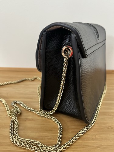 Furla Metropolis Glitter Crossbody Bag Black - Picture 5 of 9