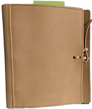 New With Tag Soft Leather 3-Ring Binder-Great Gift or Back to School Made in USA