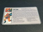 gi joe lot File Card 1993 Long Arm Great Condition