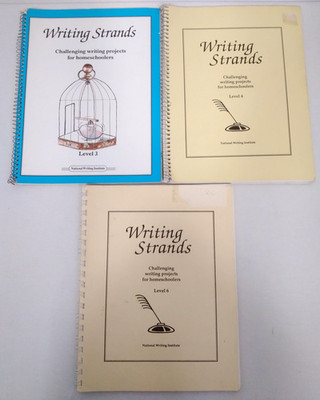 Writing Strands Level 3, 4, & 6  Dave Marks 1998, Homeschool Writing Curriculum 