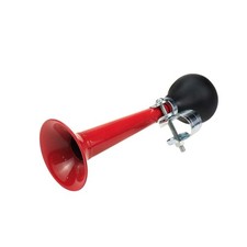 Modengzhe Bike Bugle Horn Retro Clown Horn Metal Air Horn with Squeeze Bulb