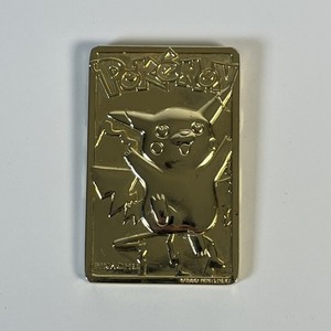 how much is 23 karat gold pokemon card worth Pokemon 23K Gold-Plated Trading Card Limited Edition main image 1