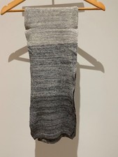 Gerard Darel Scarf dark grey to light grey colour ,