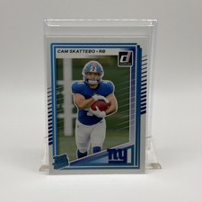 2025 Panini Donruss - Rated Rookie Cam Skattebo #302 (RC)