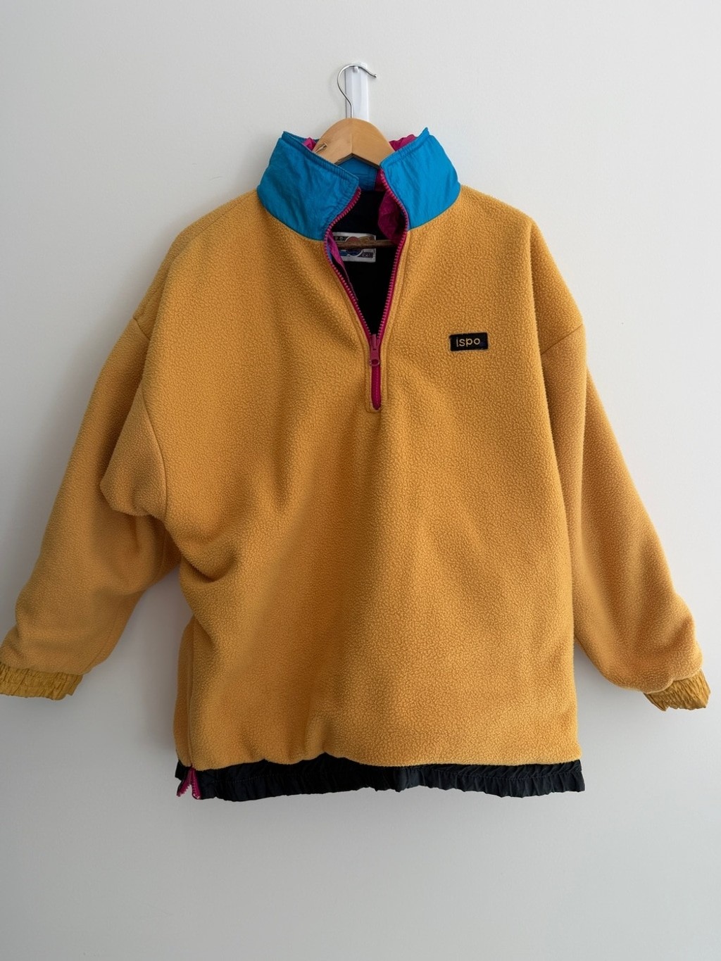 ISPO Vintage Reversible Pullover Colourblock Ski Jacket Oversize Geometric 80's image 9
