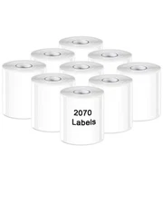 Thermal Direct Label Paper Set, 1.96''X1.18'' Strong Self-Adhesive Labels, M1...