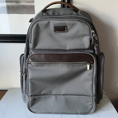 Briggs & Riley @Work Medium Cargo Backpack Grey Brown 