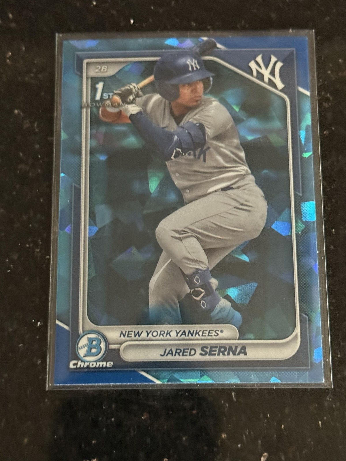 2024 Bowman Sapphire Edition #BCP-68 Jared Serna New York Yankees