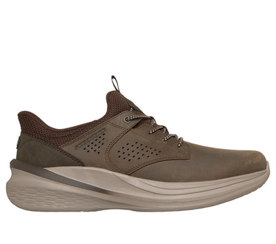 SKECHERS Slip-ins RF Slade 2.0 - Encore Dark Taupe Shoe Mens sizes 7-14 NEW