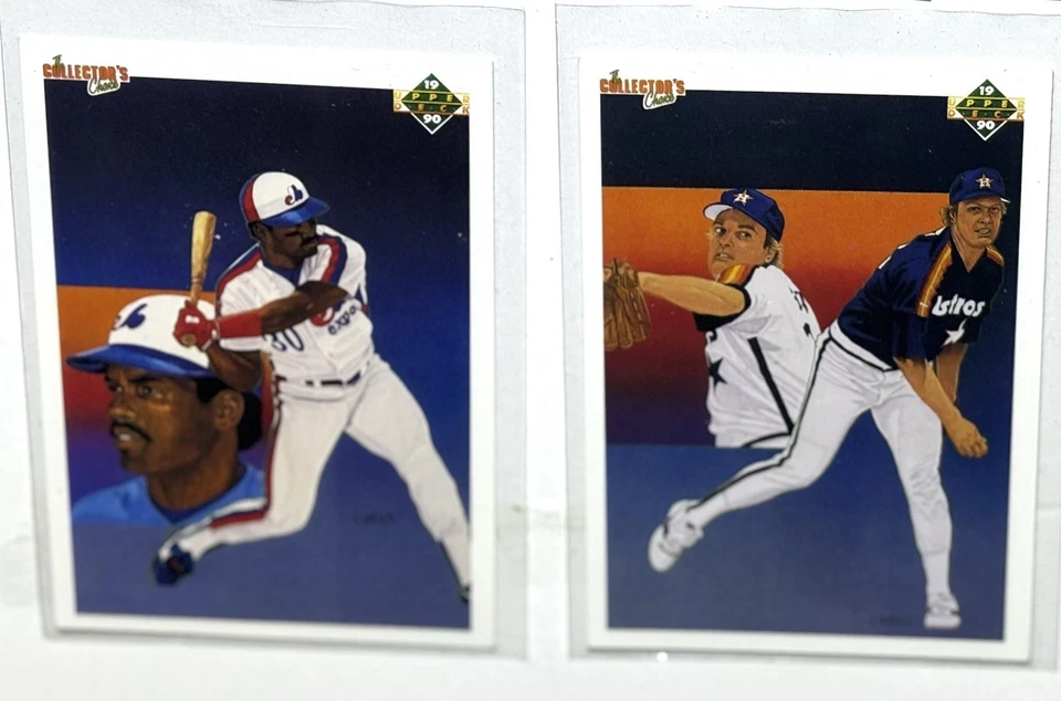 1990-93 Upper Deck - Yankees Medias Rojas Medias Blancas Equipos Lista de Verificación de Errores Lote de 7 Cartas Foto 4 de 4