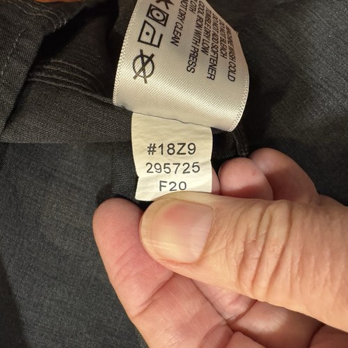 Orvis Tech Chambray Knopfleiste Langarm anthrazit Angeln leicht Herren 2XL - Bild 8 von 9