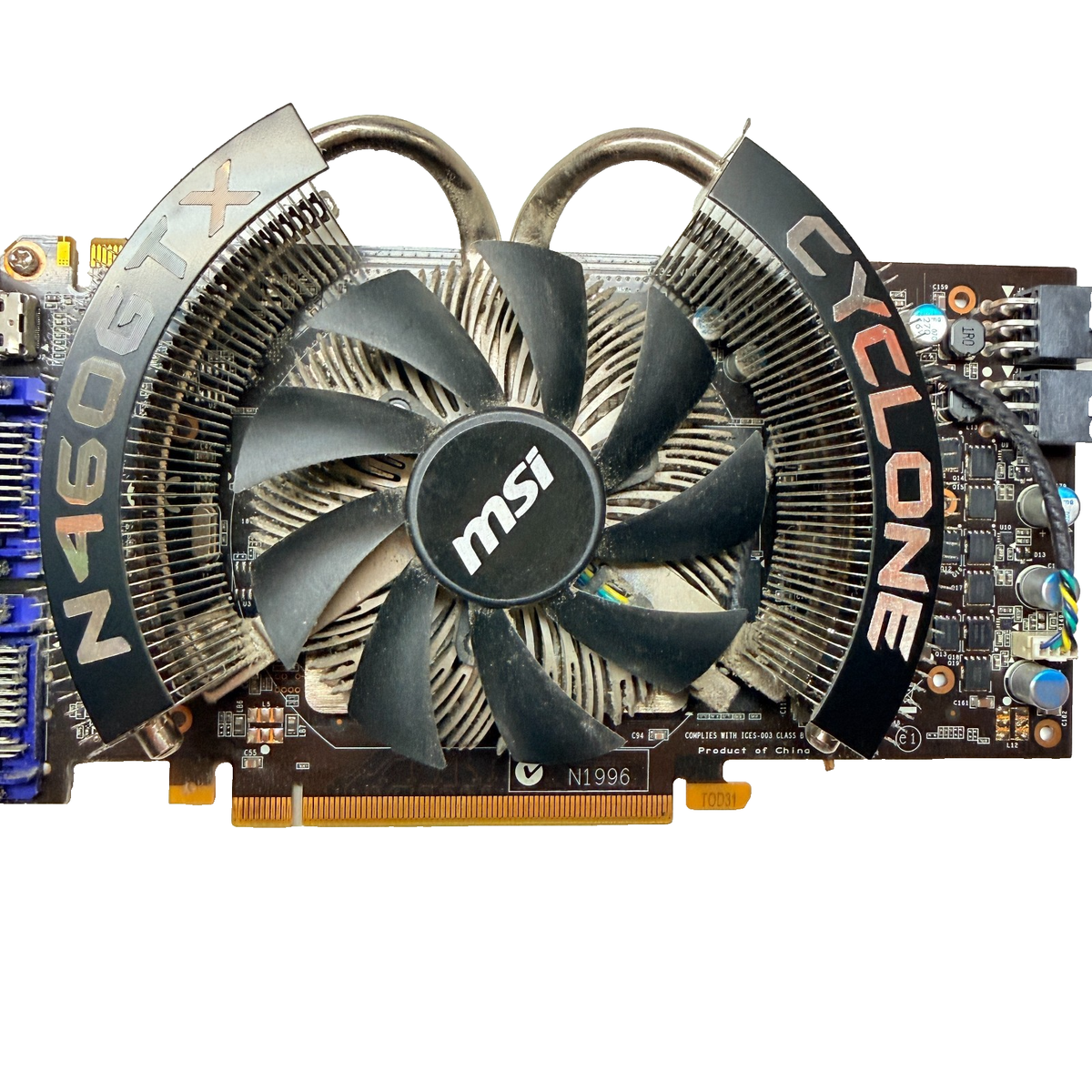 MSI NVIDIA N460GTX Cyclone PCI Express x16 VIDEO CARD 768MB GDDR5