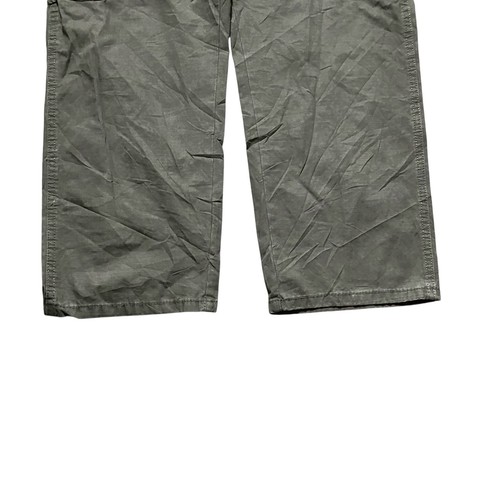 Wrangler Cargo Trousers Mens W38 L30 Brown Ripstop Loose Fit Tech Pocket New - Picture 10 of 18