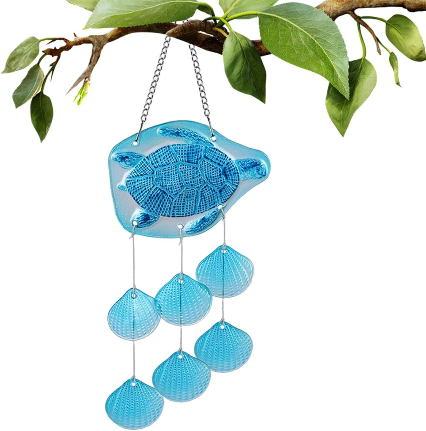 Decorazione Giardino Scacciapensieri in Vetro: Idea Regalo Ina Esterni