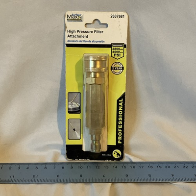 #ad SurfaceMaxx High Pressure Filter Attachment 2637681 Gold Metal for Pressure Was… $5.99