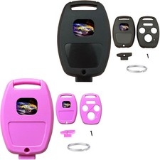 Replacement for Honda Key Fob Shell Cover fits for Honda 2003-2012 Accord 2006-2