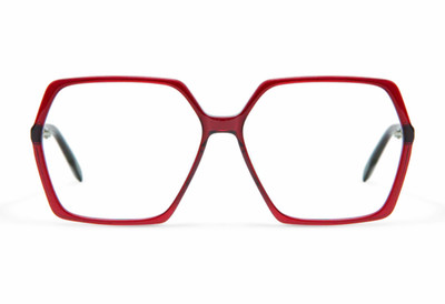 Gigi Studios Sian GS8043/80 Brillengestell, Rot, Acetat Metall