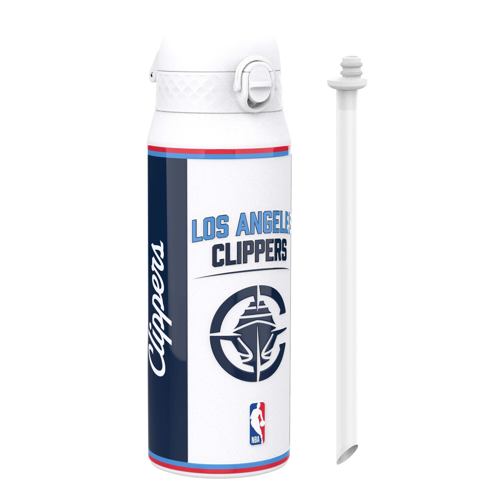 NBA x ION8, Insulated Steel Bottle, LA Clippers, 750ml (24oz)