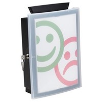 Han Briefkasten Image'in, Polypropylen, Schwarz 1 Bis 20 Stk Spare 22%