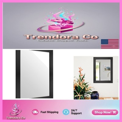 Stylish Rectangular Mirror 12'' x 16'' - Perfect for Entryway & Living Room