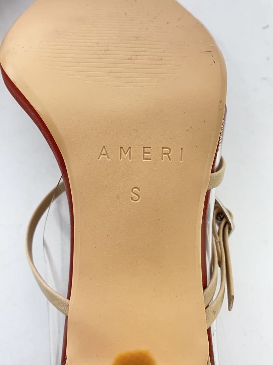 Ameri Medi Clea Strap Pumps Sandals S Brw KM037 - image 5