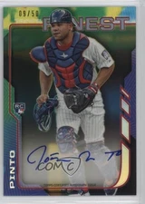 2014 Topps Finest Rookie Auto Gold Refractor /50 Josmil Pinto #RA-JPI Auto RC