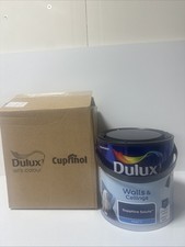 Dulux Walls & Ceilings Matt Emulsion Paint, Sapphire Salute, 2.5 Litres (Used)