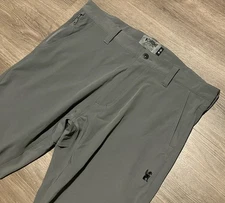 Chrome Industries Brannan Pants Size 36x34 Gray Stretch Cycling Tech Commuter
