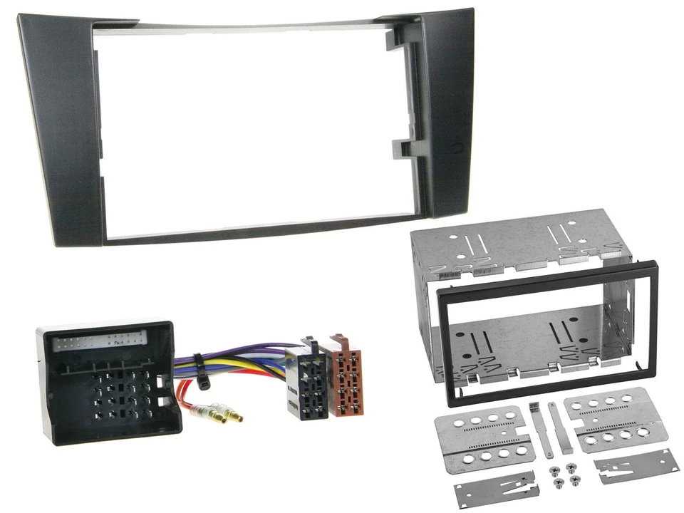 JVC USB Bluetooth MP3 DAB 2DIN Autoradio für Mercedes E-Klasse W211 02-09 - Bild 3 von 4