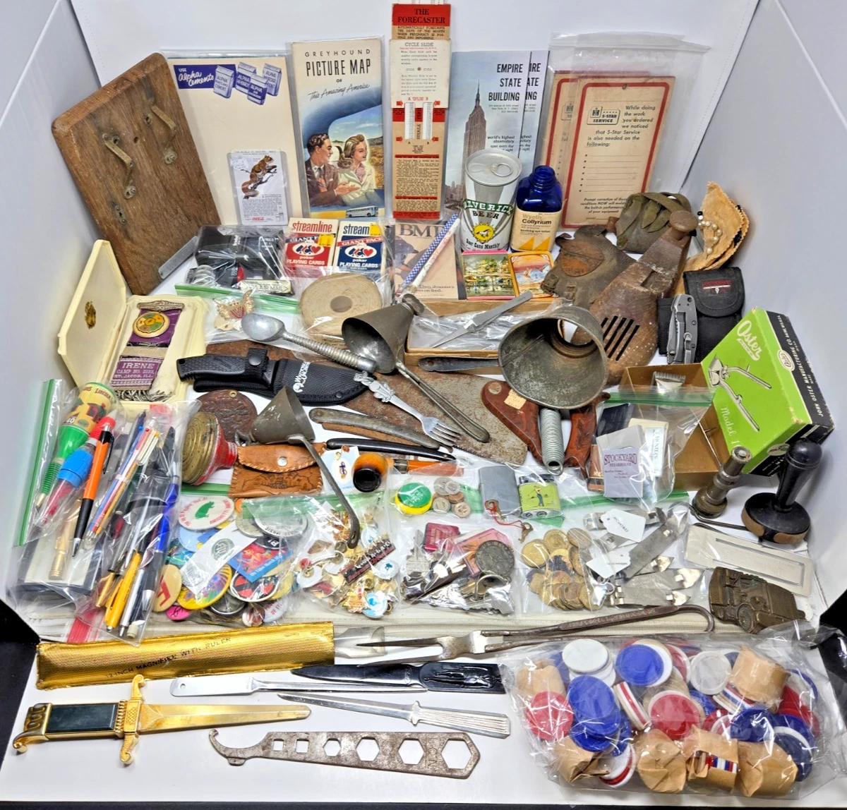 Vintage Junk Drawer Lot for sale | eBay